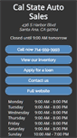 Mobile Screenshot of calstateautousa.com